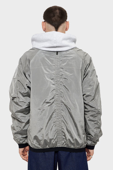 meskie#@Kurtka TRIANGLE BOMBER szara