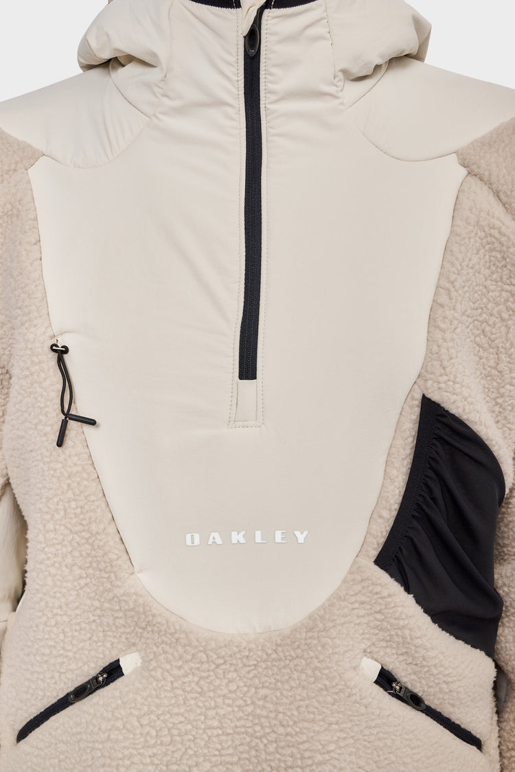 LATITUDE FLEX SHERPA cream sweatshirt