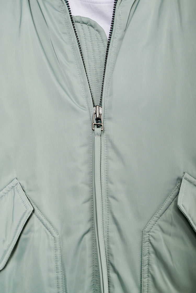 Kurtka BOMBER JACKET zielona