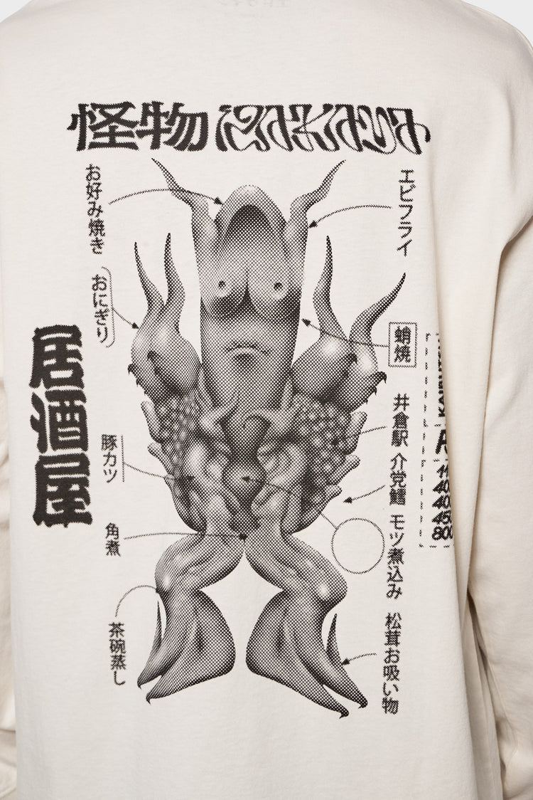 KAIBUTSU IZAKAYA longsleeve white