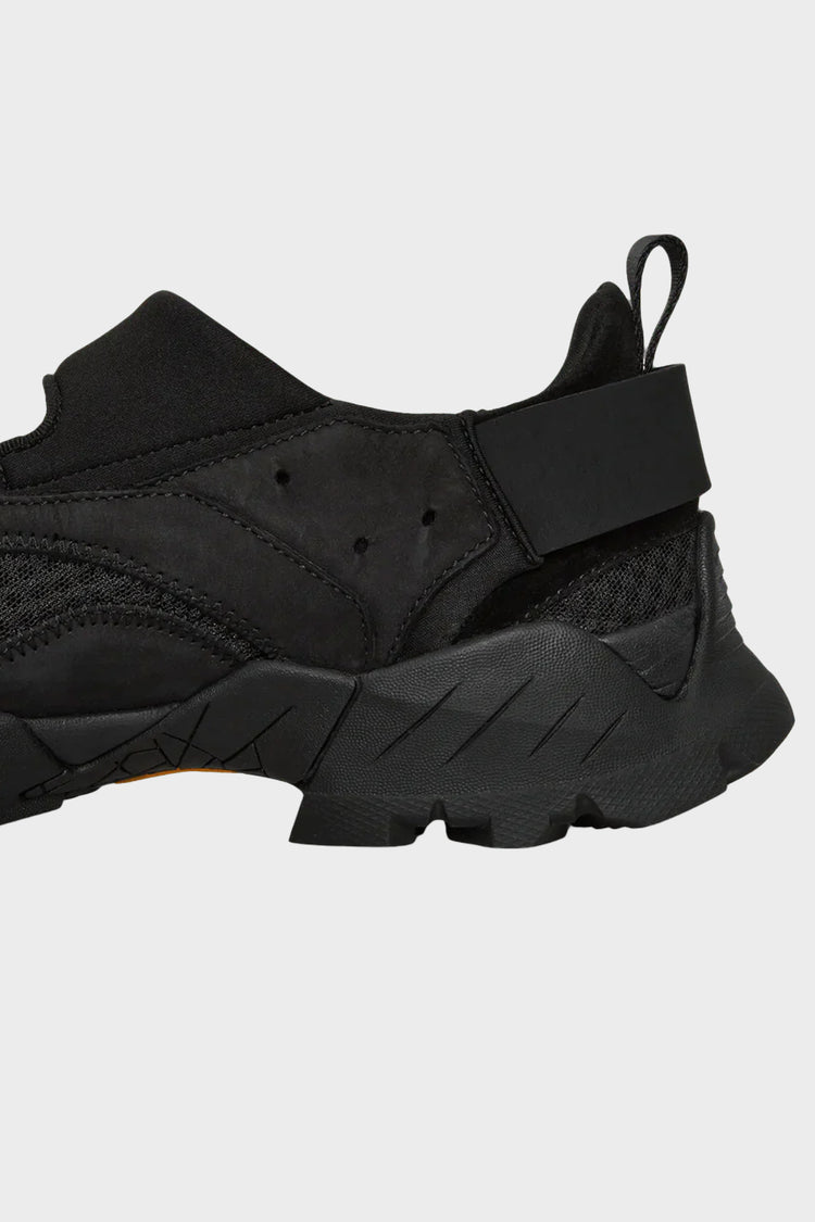 ROZES MEN WOVEN black sandals