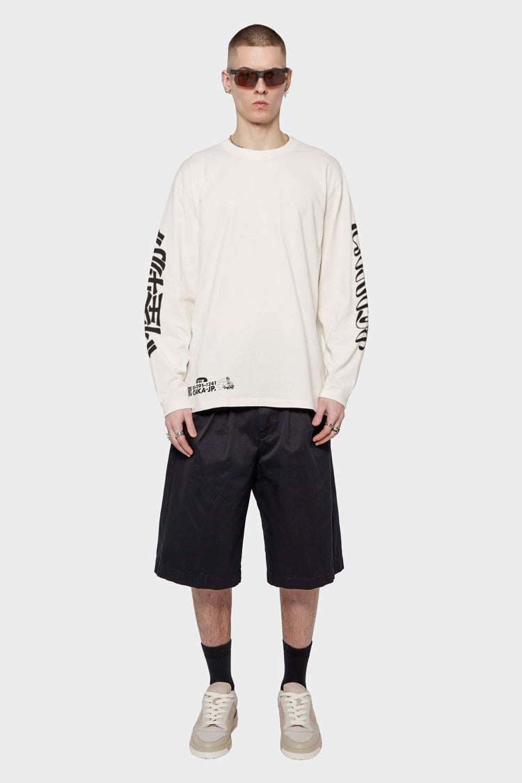meskie#@Longsleeve KAIBUTSU IZAKAYA biała