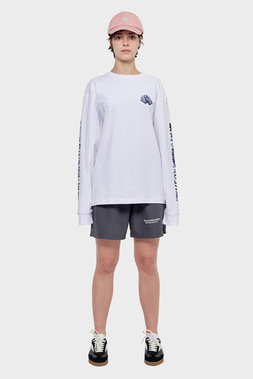 damskie#@Longsleeve AQUARELLE LOGO Biały
