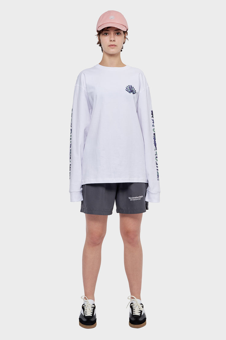 damskie#@Longsleeve AQUARELLE LOGO Biały