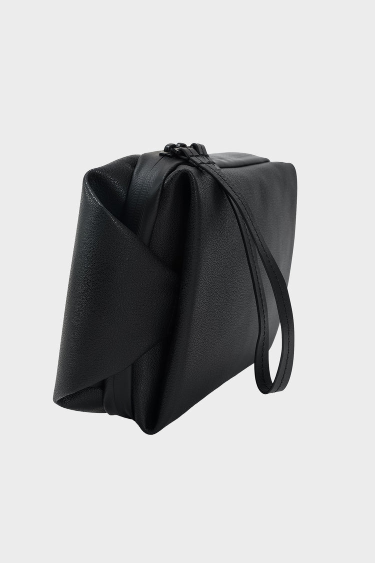 ARNO ALLURA RECYCLED LEATHER bag black