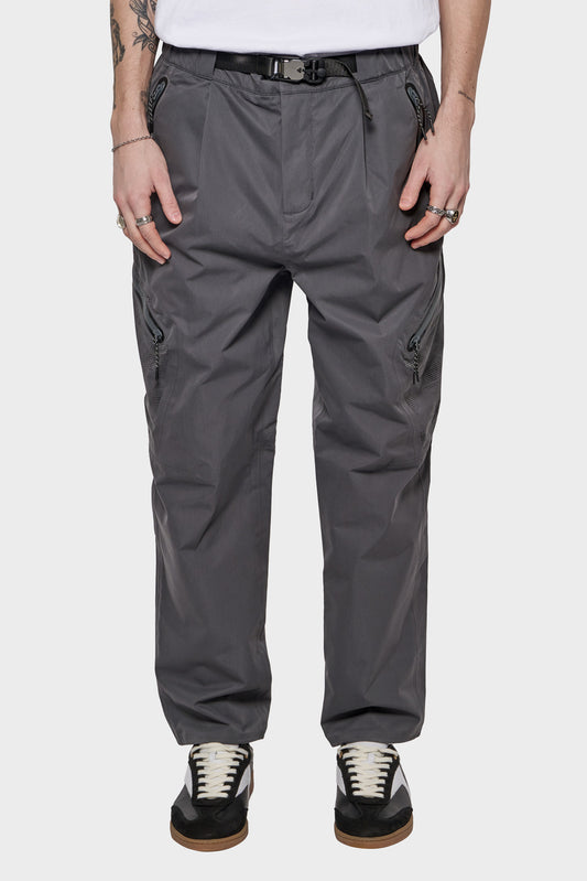LASER CUT PANT trousers grey