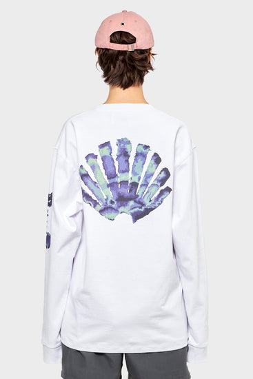 damskie#@Longsleeve AQUARELLE LOGO Biały