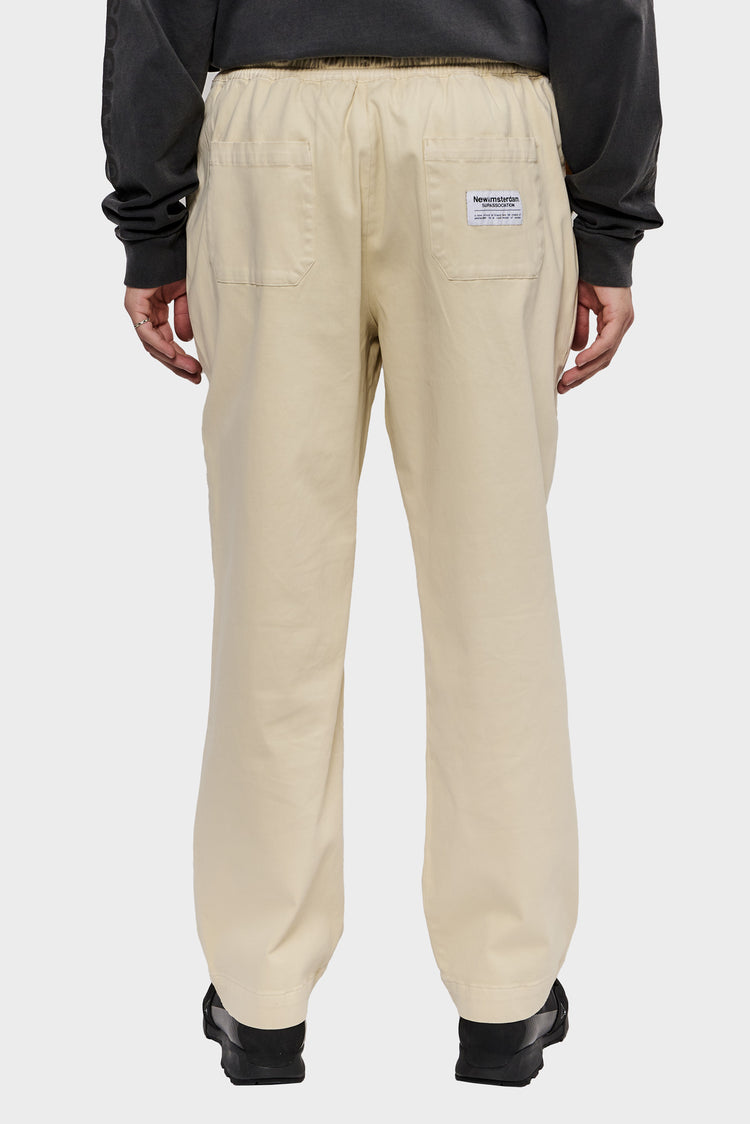 meskie#@Spodnie WORK TROUSER kremowe
