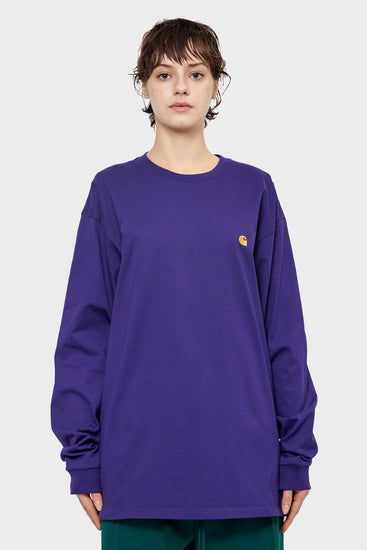 damskie#@Longsleeve CHASE fioletowy