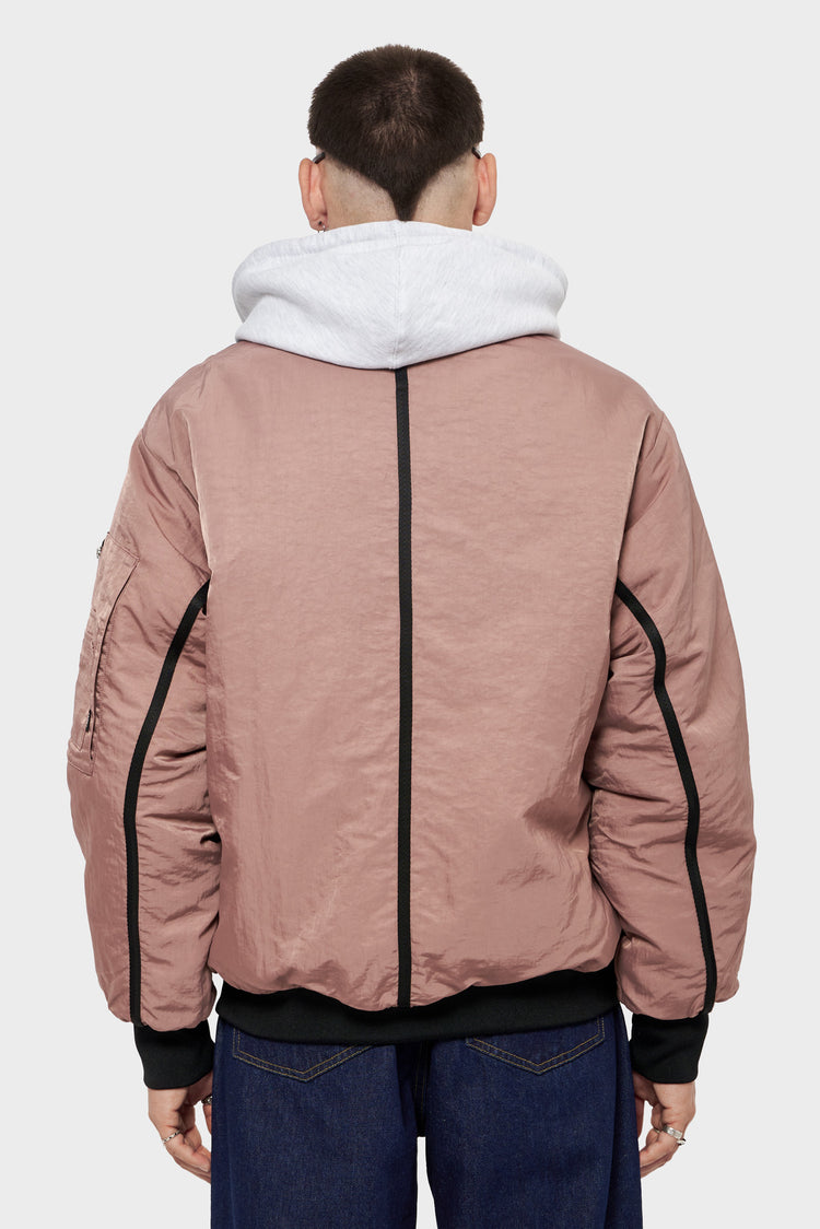 meskie#@Kurtka DIMENSION BOMBER różowa