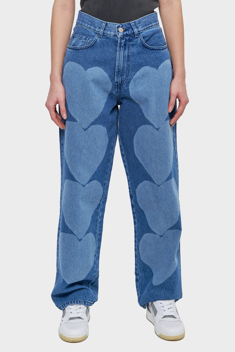 HEART EUPHORIA pants blue