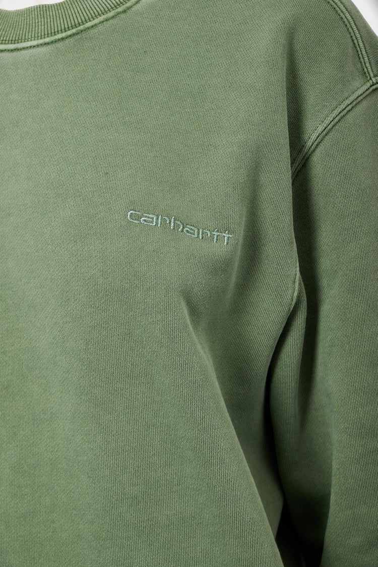 DUSTER SCRIPT sweatshirt green