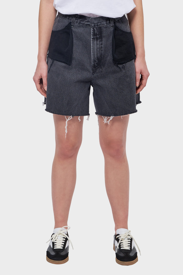 DENIM SHORT black shorts
