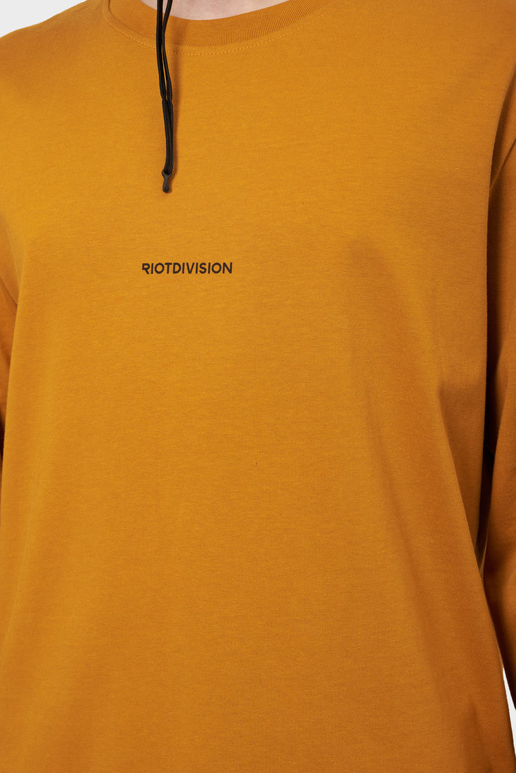 Longsleeve BLANK pomaranczowy