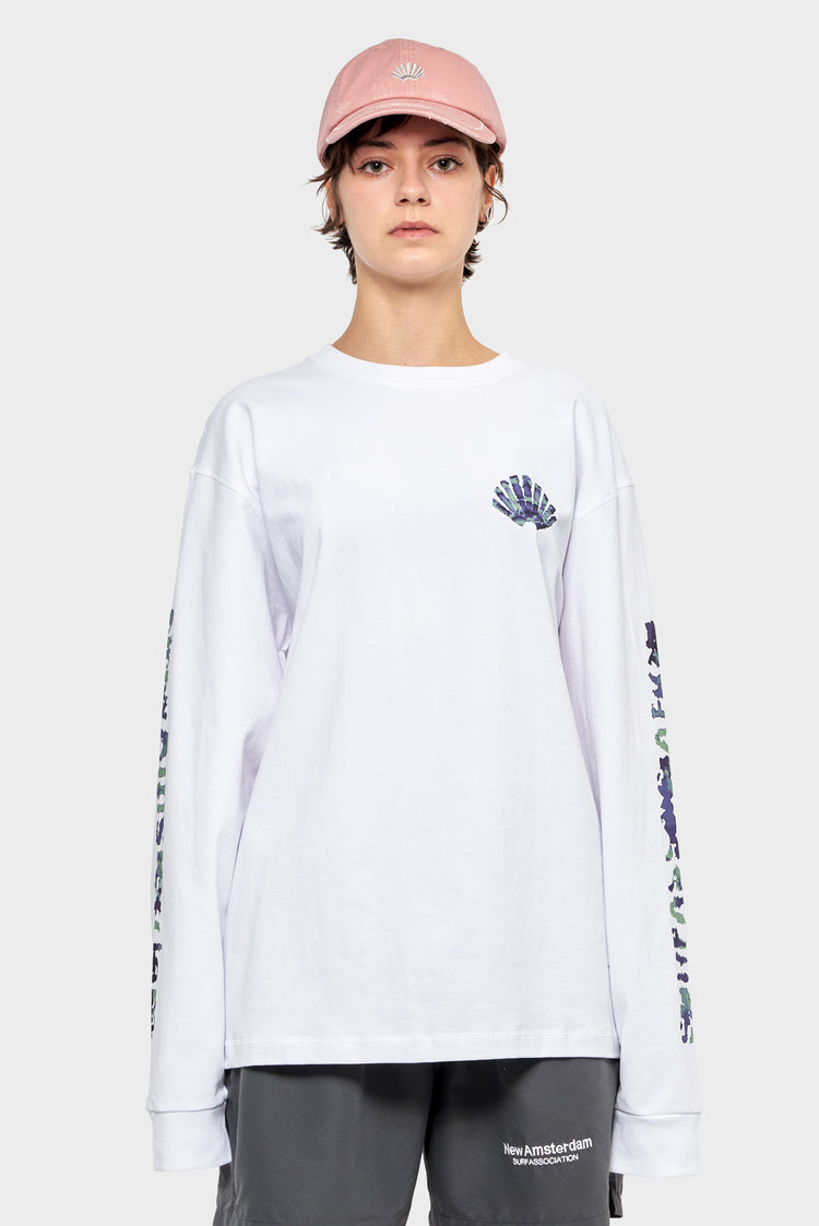 damskie#@Longsleeve AQUARELLE LOGO Biały
