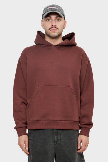 meskie#@Bluza SOHO PO HOODIE 3.0 bordowa