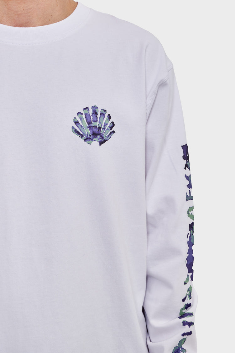 Longsleeve AQUARELLE LOGO Biały