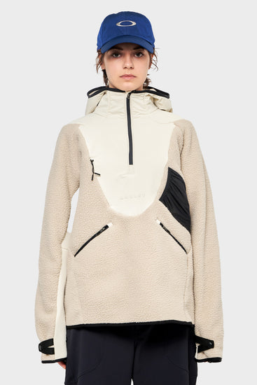 damskie#@Bluza LATITUDE FLEX SHERPA kremowa