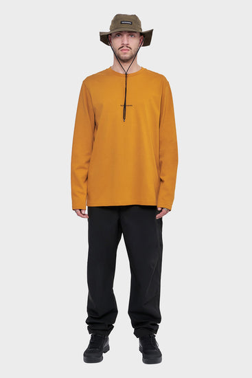 meskie#@Longsleeve BLANK pomaranczowy