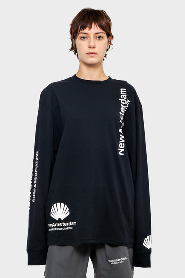 damskie#@Longsleeve LOGO czarny