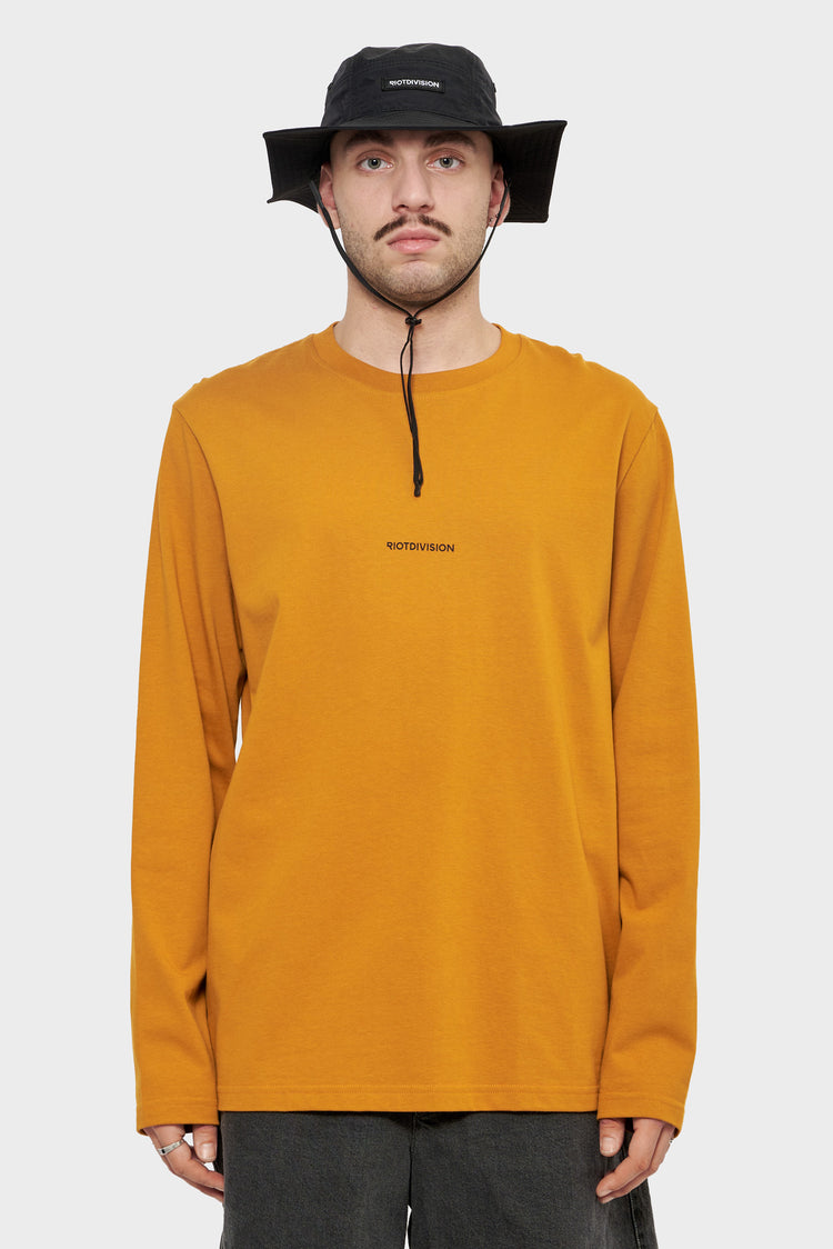 meskie#@Longsleeve BLANK pomaranczowy