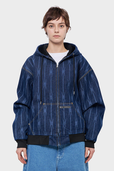 damskie#@Kurtka BOYD DENIM niebieska