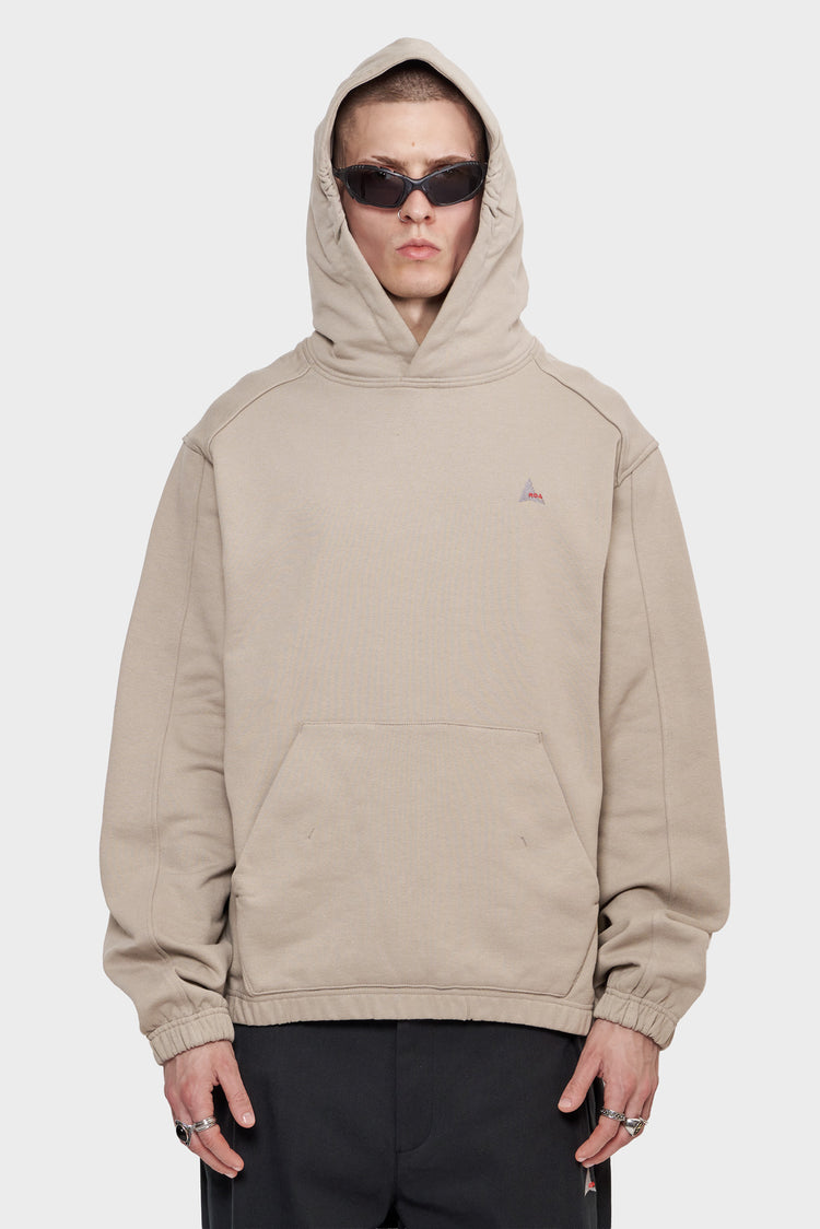meskie#@Bluza LOGO beżowa