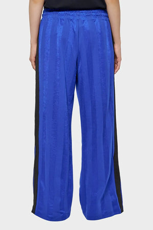 damskie#@Spodnie FOOTBALL JERSEY TRACK TROUSERS niebieskie