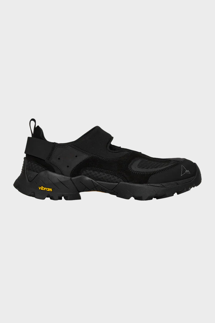 ROZES MEN WOVEN black sandals