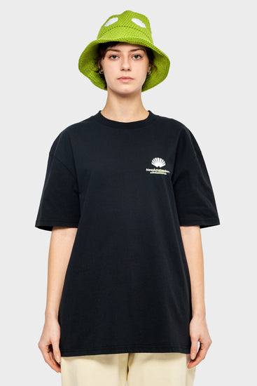 damskie#@Koszulka LOGO TOURIST TEE czarna