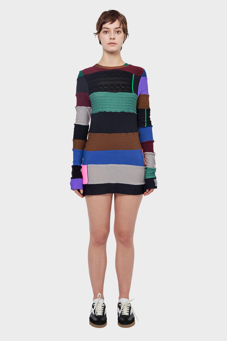 Longsleeve REWORKED STOCKING dark