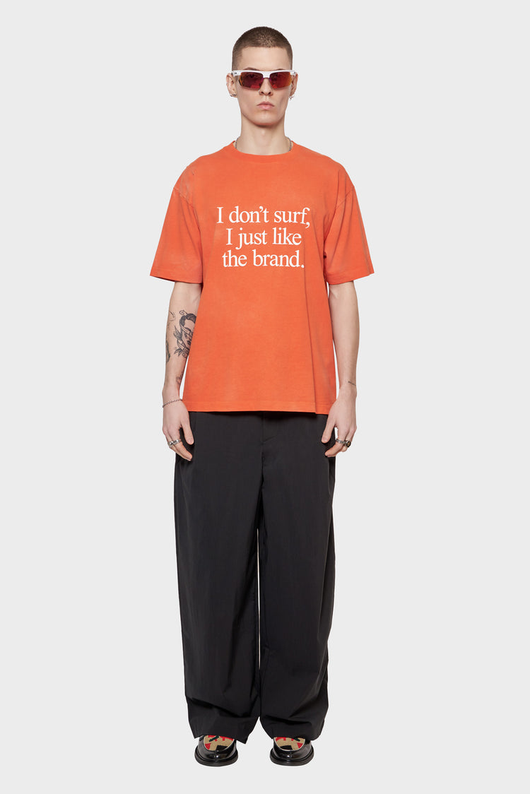meskie#@Koszulka I DON’T TEE pomaranczówa