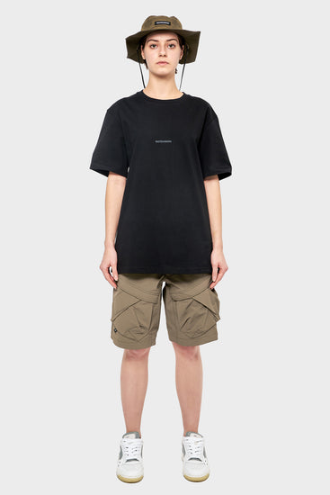 damskie#@Koszulka BLANK T-SHIRT czarna
