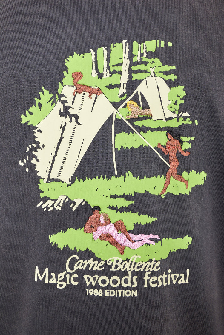 MAGIC WOODS FESTIVAL T-shirt black