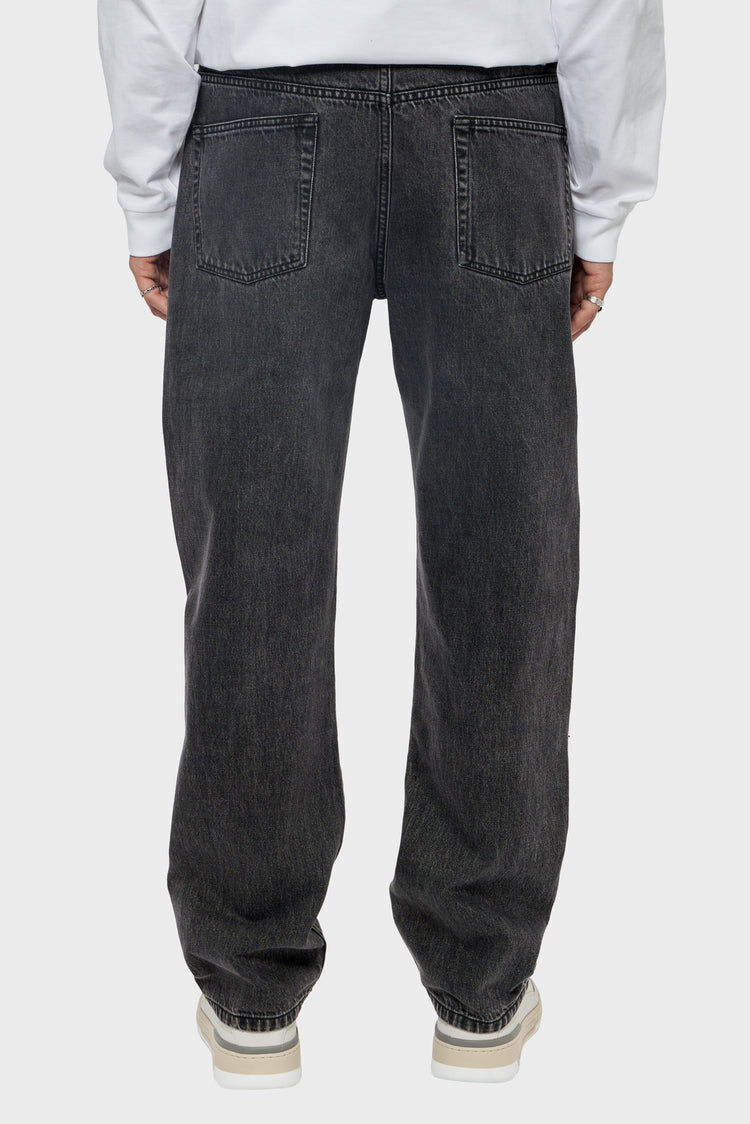 meskie#@Spodnie REGULAR JEANS PANT czarne