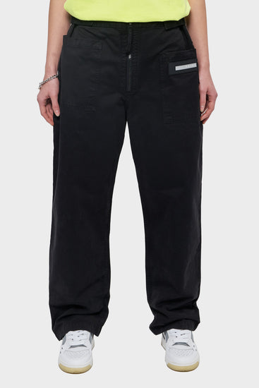 damskie#@Spodnie WALKING TROUSERS Czarne