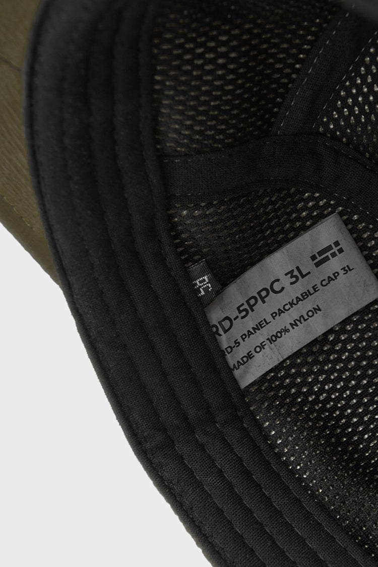 PANEL PACKABLE cap green
