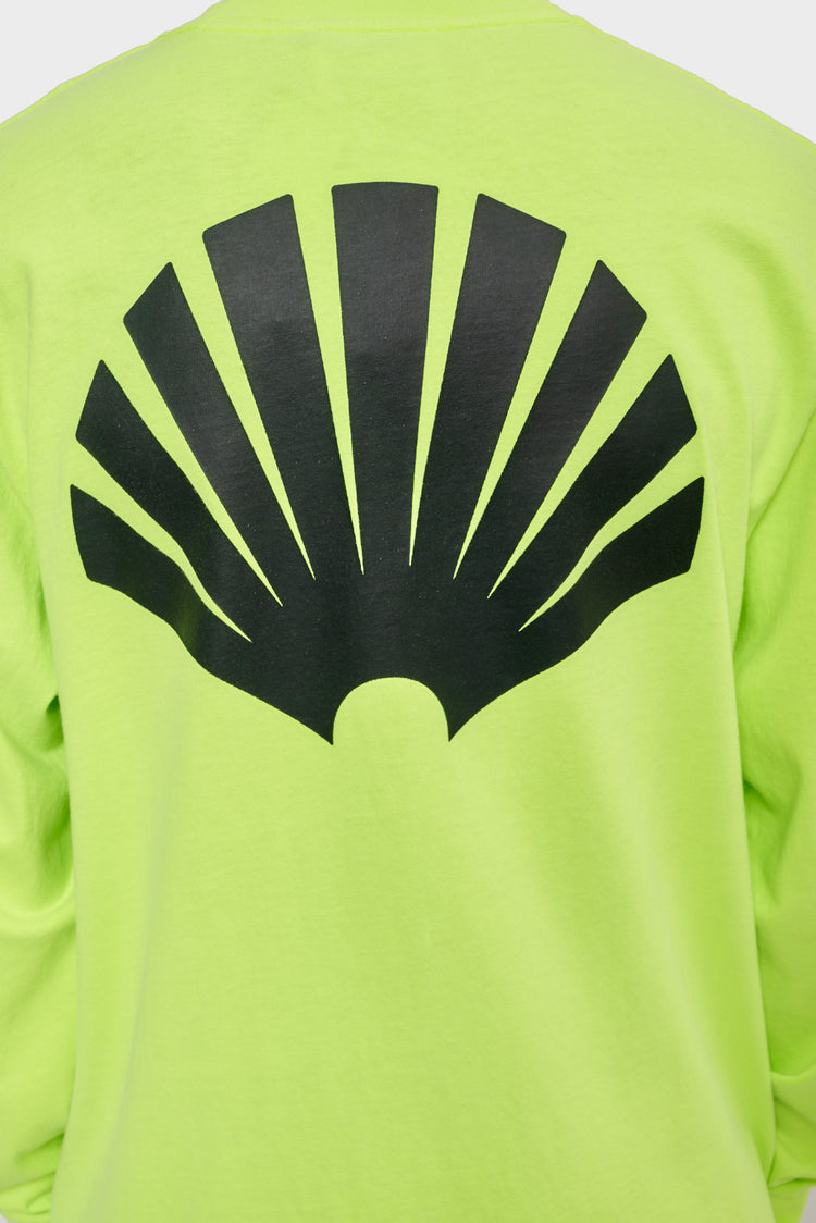 Longsleeve LOGO neon yellow