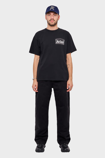 meskie#@Koszulka TEMPLE Czarna