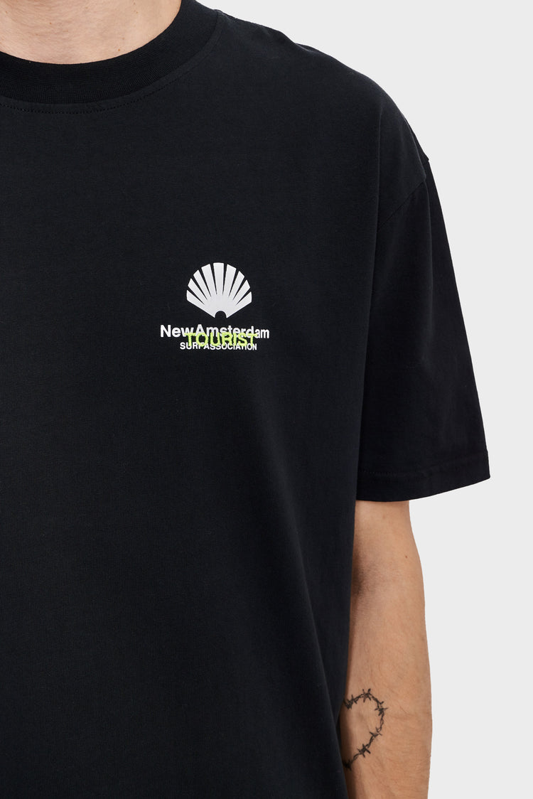 LOGO TOURIST TEE black