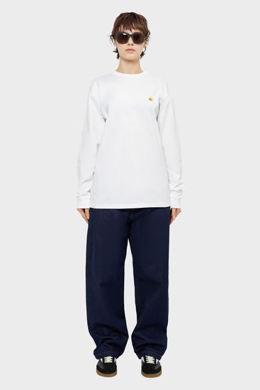 damskie#@Longsleeve Chase L/S T-Shirt biały