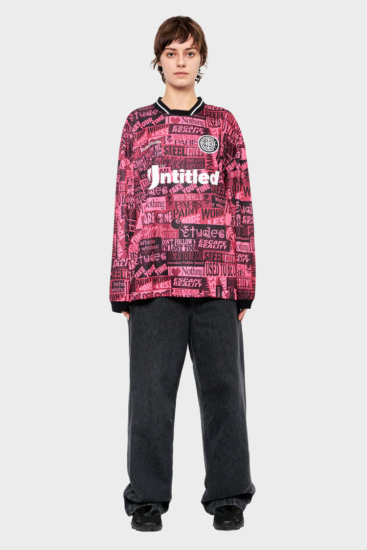 damskie#@Longsleeve SOCCER różowy