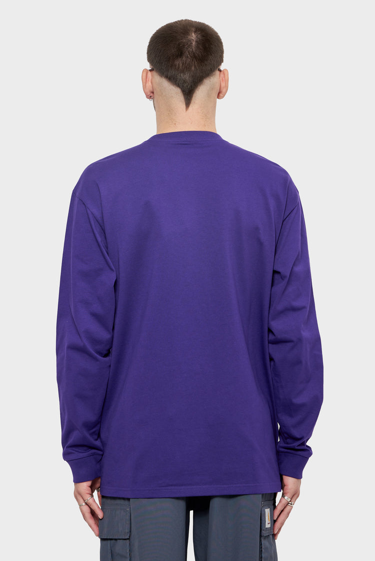 meskie#@Longsleeve CHASE fioletowy