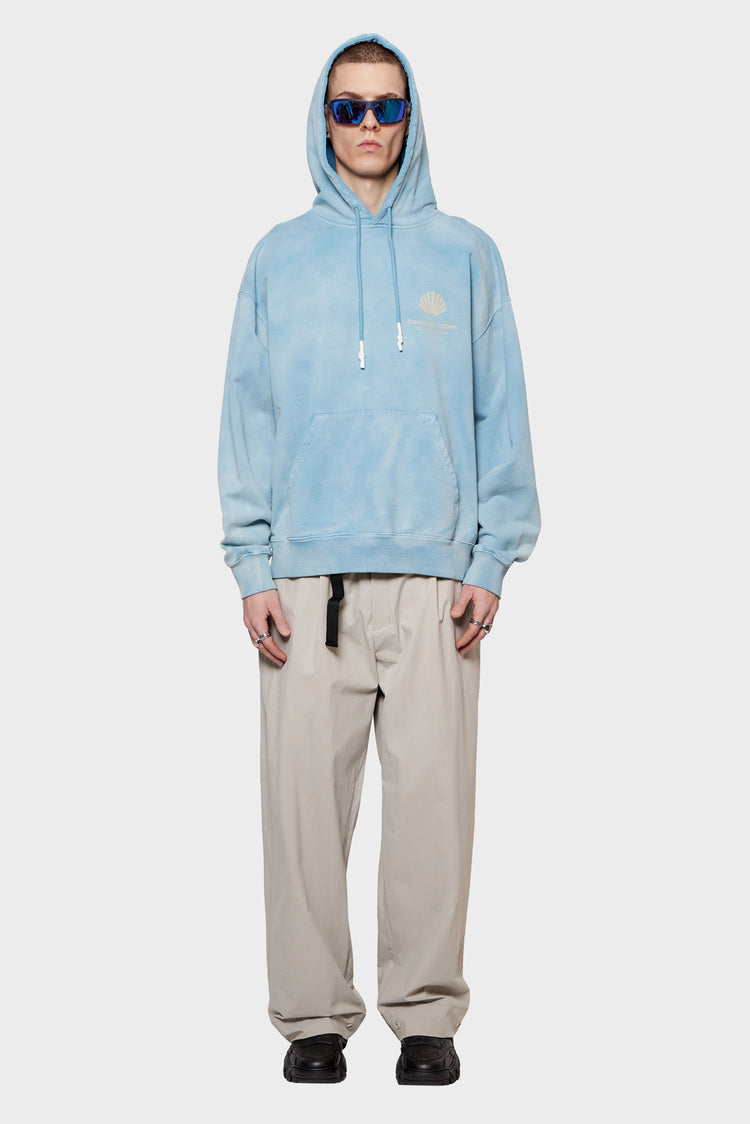 meskie#@Bluza LOGO HOODIE SWEATER niebieska