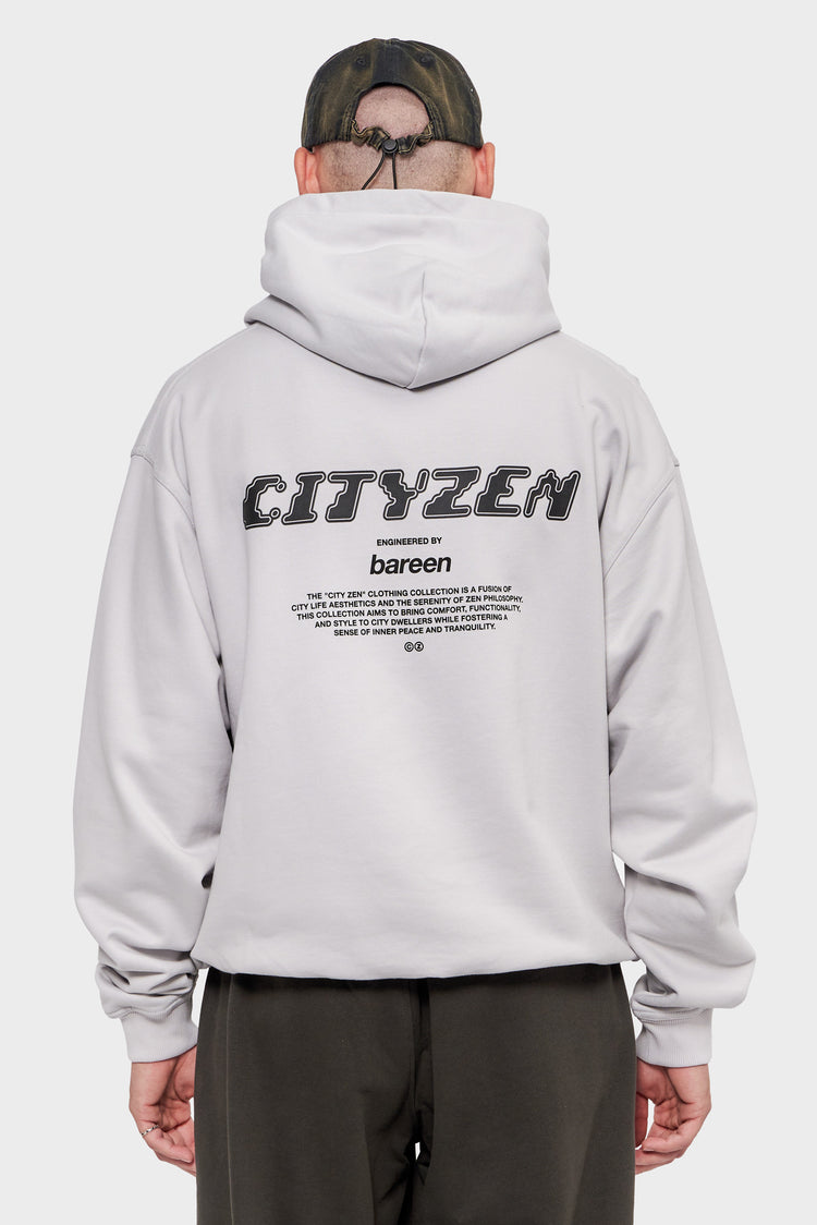 meskie#@Bluza BOJAN OVERSIZED szara