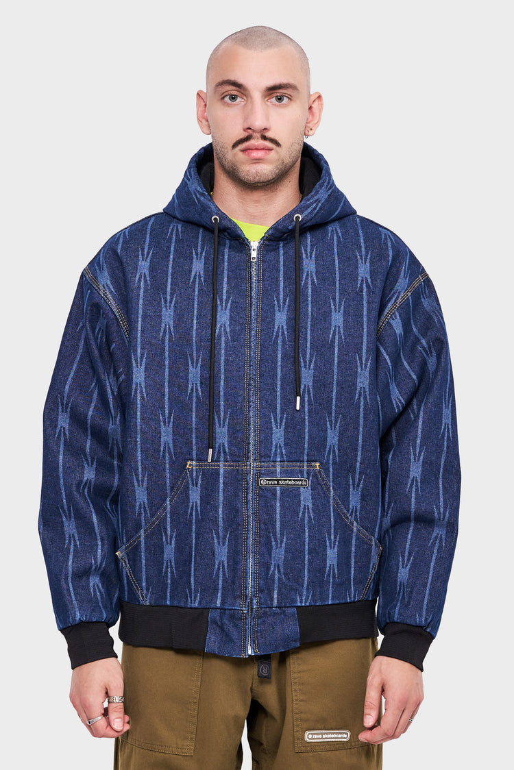 meskie#@Kurtka BOYD DENIM niebieska