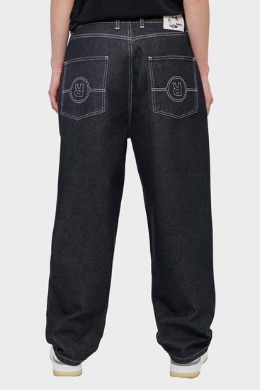 damskie#@Spodnie TRES GROS DENIM czarne