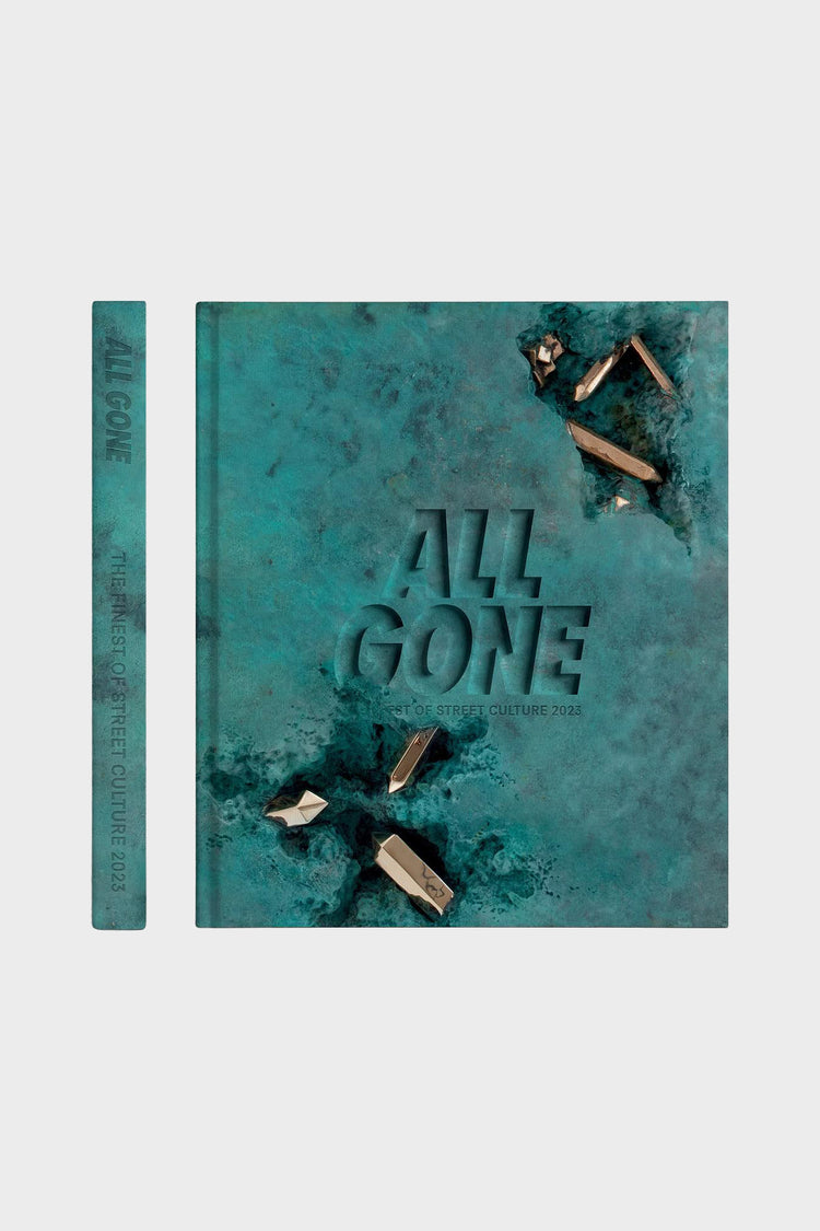 Book ALL GONE bronze cover