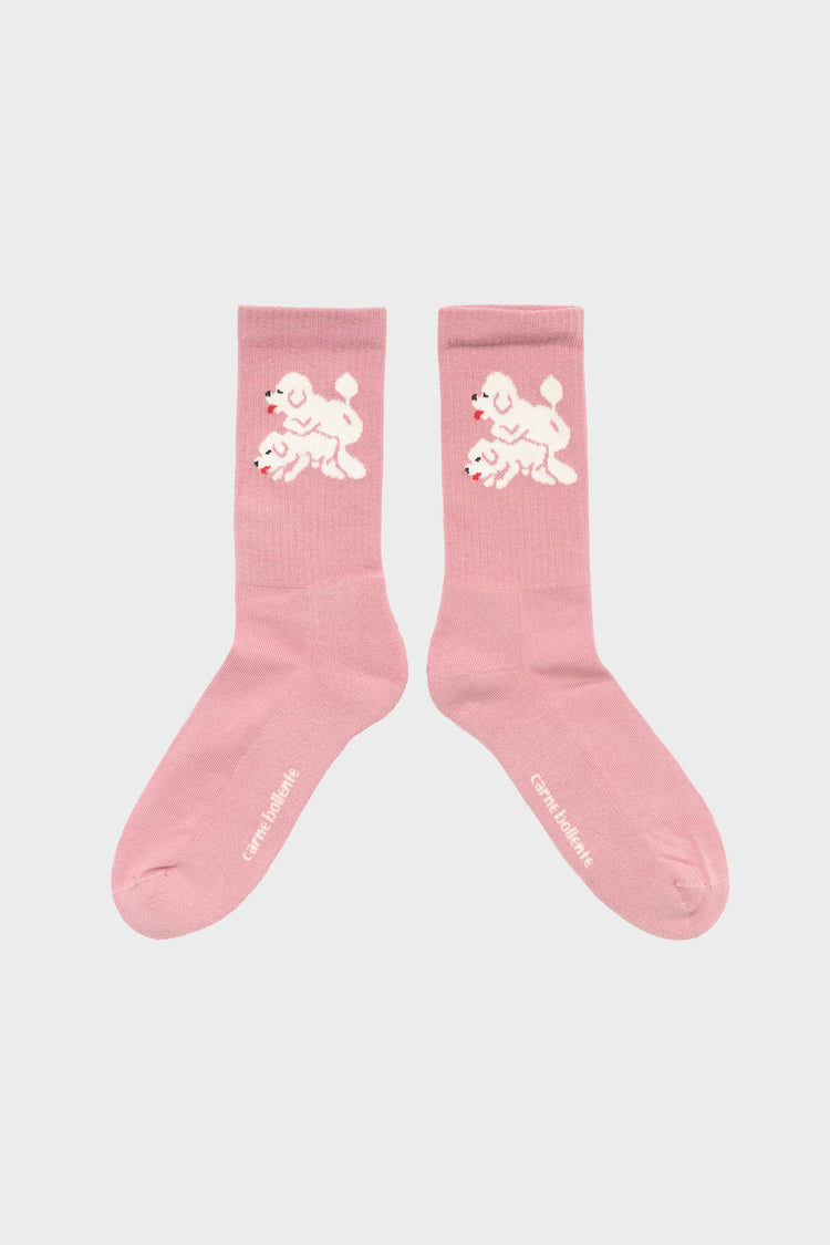 SNOOP DOGS socks pink