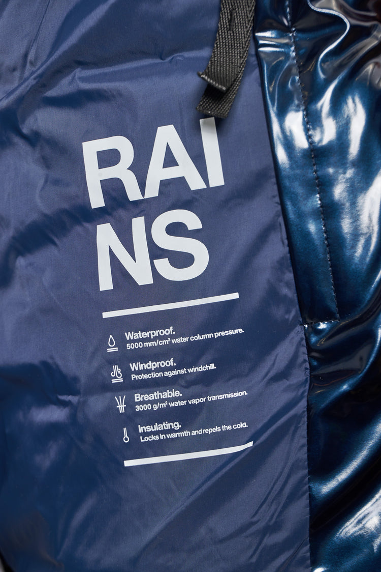 ALTA SHORT PUFFER jacket navy blue